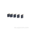 Conector hembra de paso de 2,54 mm, negro, 4P